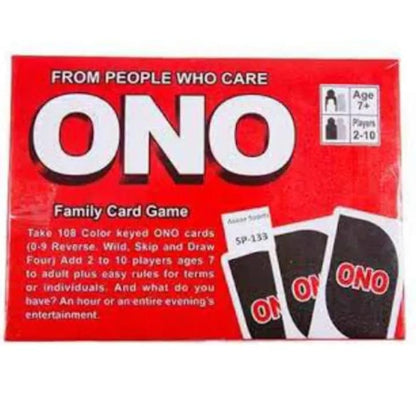 ONO FAMILY CARD GAME