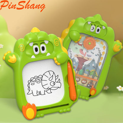 DOUBLE SIDE DRAWING BOARD MARBLE GAME