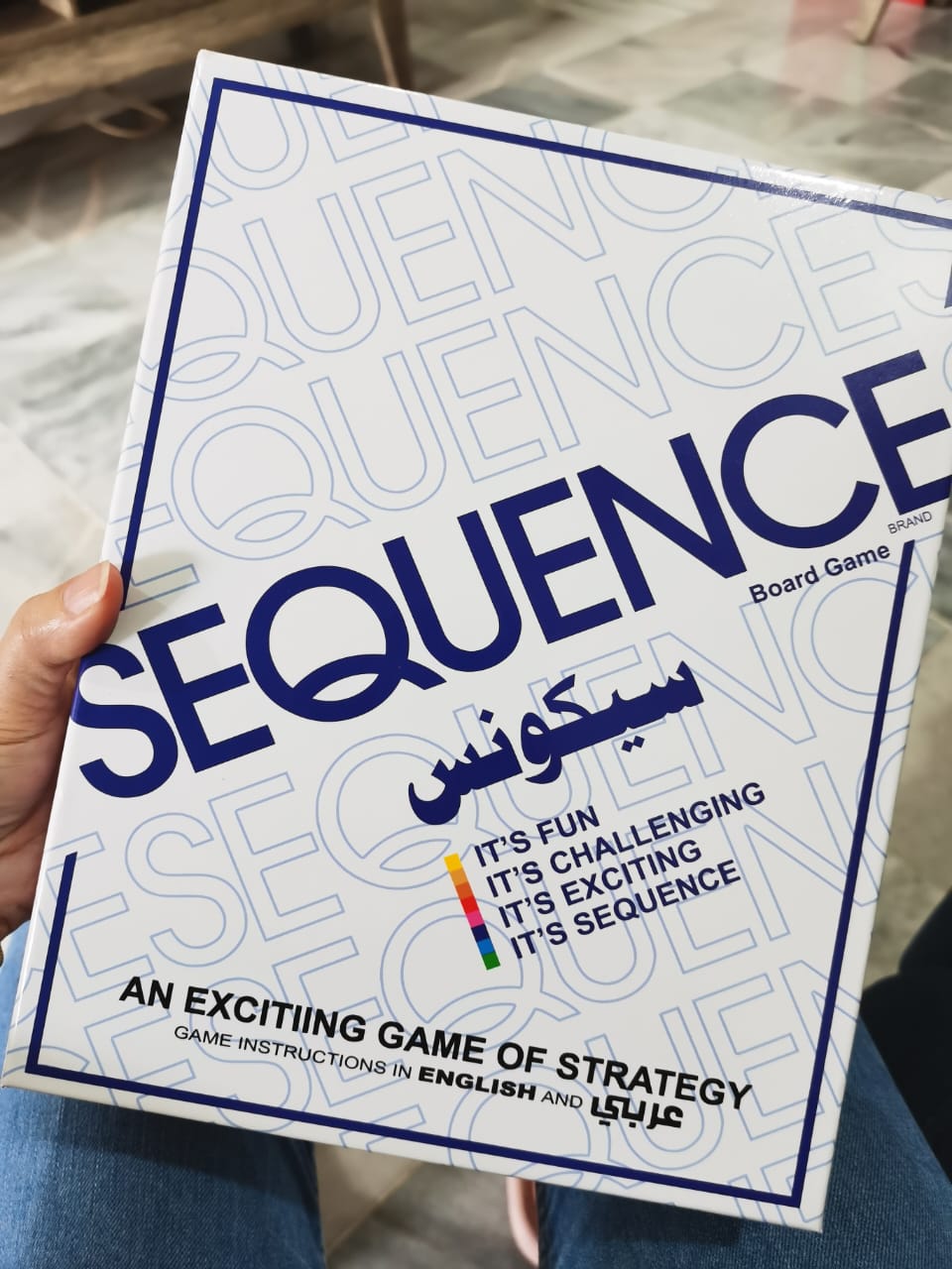 SEQUENCE BROAD GAME