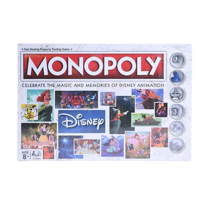 MONOPOLY CELEBRATE THE MAGIC AND MEMORICES OF DISNEY ANIMATION