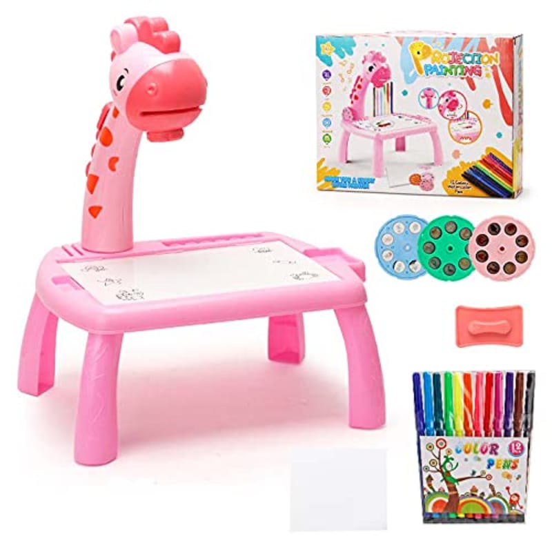Giraffe Painting Table