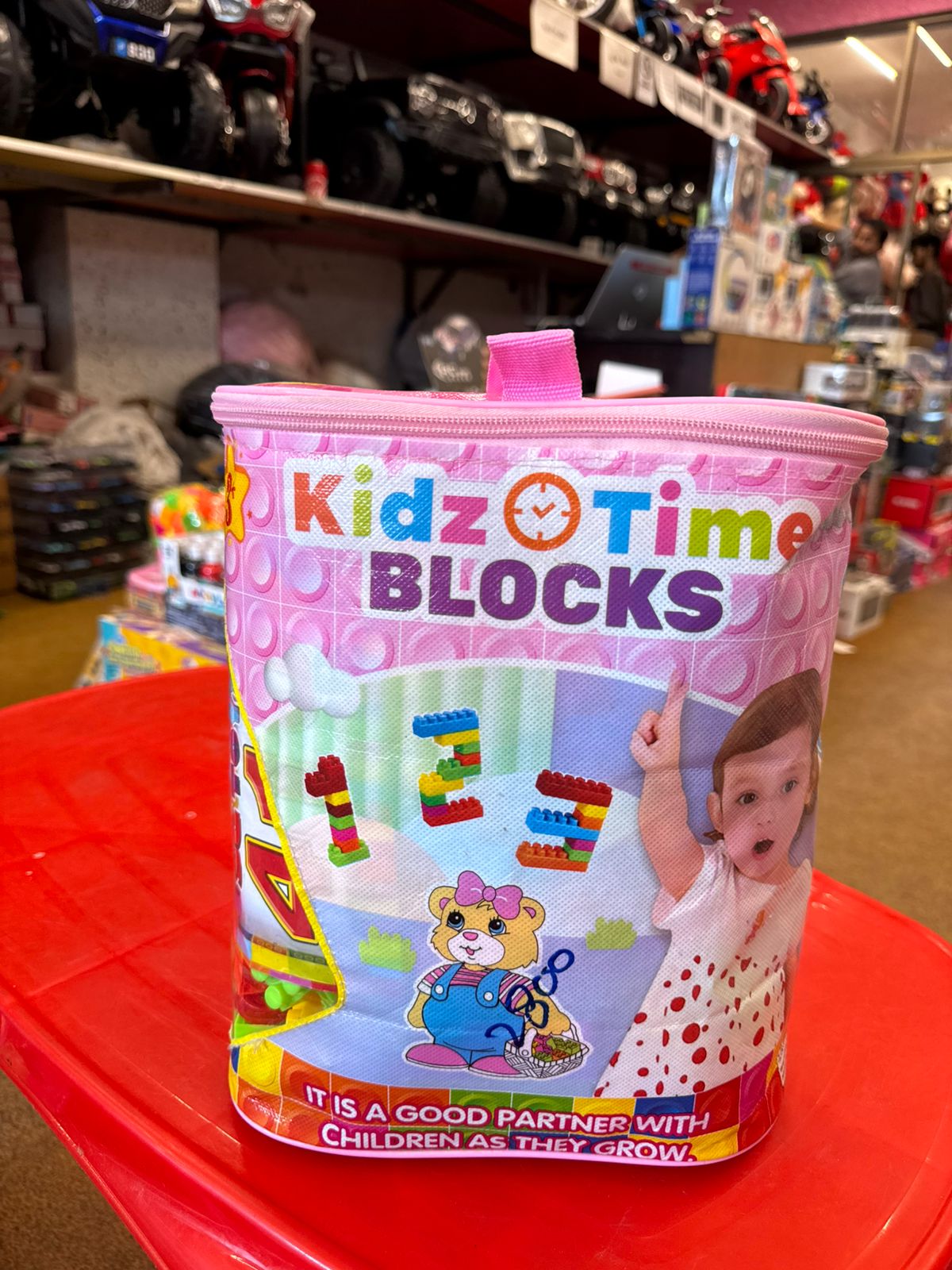 KidzTime Educational Building Blocks Set - Learning & Creativity Toy for Toddlers