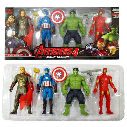 HappyGift Ultimate Kids Tech & Hero Bundle: Avengers Action Figures, SUP Retro Game Console & Digital Safe Box
