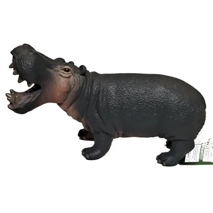 Hippopotamus Wildlife Action Figure Toy