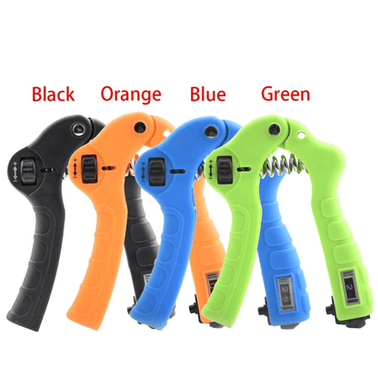 Adjustable Hand Gripper (10kg–40kg) – Premium Forearm & Wrist Strength Trainer