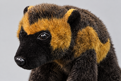 40CM  Brown & Black Animal Plush Toy – Happy Gift