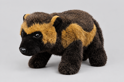 40CM  Brown & Black Animal Plush Toy – Happy Gift