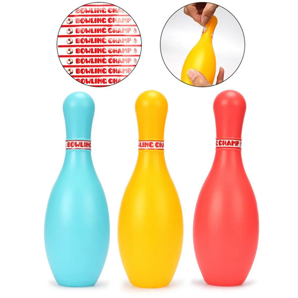 New Bowling Ball Toys Set Eco-friendly Children Indoor Sports