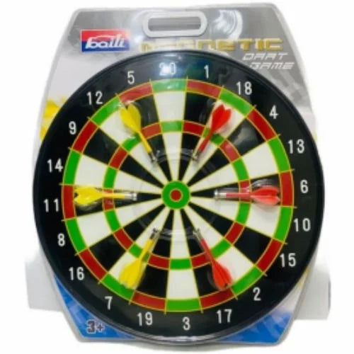 Baoli Magnetic Dart Board Set with 6 Darts – Safe & Fun Indoor Game