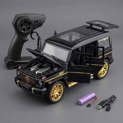 Mercedes-Benz G-Class Brabus-Style Remote Control SUV – Black & Gold | Happy Gift