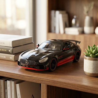 Mercedes-AMG GT Black & Red Die-Cast Model | Happy Gift