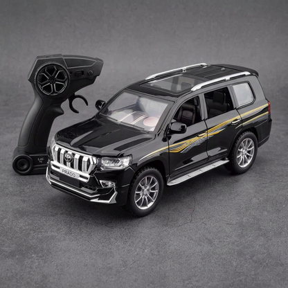 Toyota Prado Remote Control Toy SUV – Black | Happy Gift