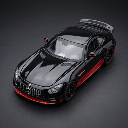 Mercedes-AMG GT Black & Red Die-Cast Model | Happy Gift