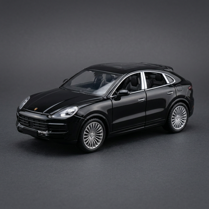 Porsche Cayenne Black Die-Cast SUV Model | Happy Gift