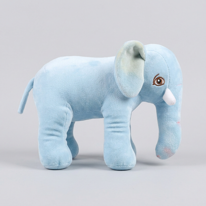 25 CM Light Blue Elephant Plush Soft Toy Gift | Happy Gift