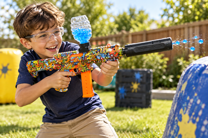 AR P9 Tactical Graffiti Gel Ball Blaster - Automatic & Manual Set/HAPPYGIFT