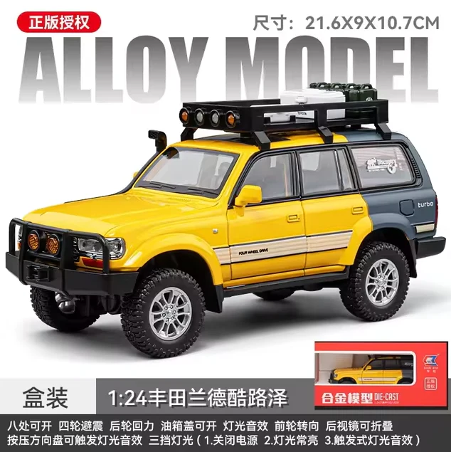 1:24 Toyota Land Cruiser LC80 Collector’s Edition – Adventure Series