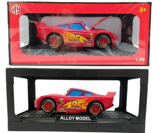 1:28 Scale Lightning McQueen Alloy Diecast Car Model