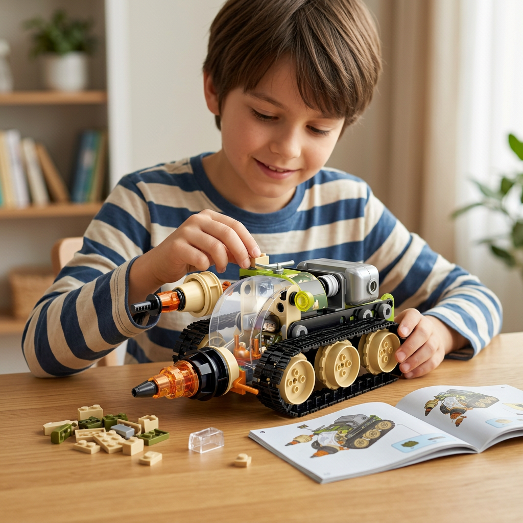 Military Vehicle Building Blocks Set | Happy Gift