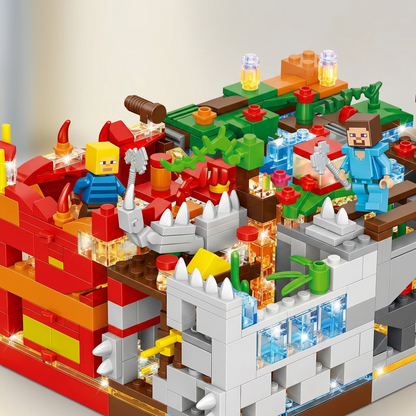 4-in-1 Fantasy Castle Building Blocks Set | Happy Gift