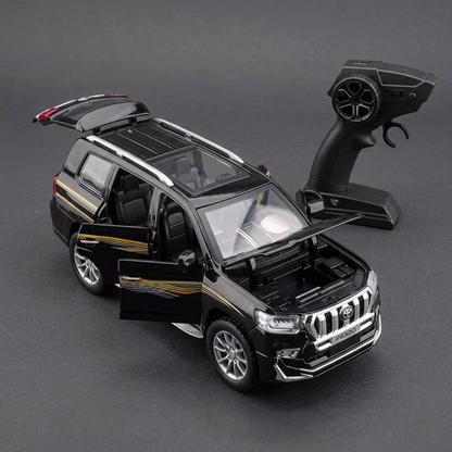 Toyota Prado Remote Control Toy SUV – Black | Happy Gift