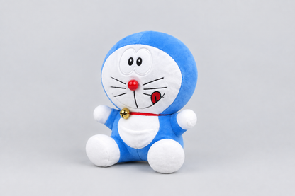 25CM Draemon Plush Soft Toy with Golden Bell | Happy Gift