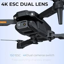 R/C DRONE DUAL CAMERA OBSTACLE AVOIDANCE BRUSH LESS FOLDABLE QUAD COPTER