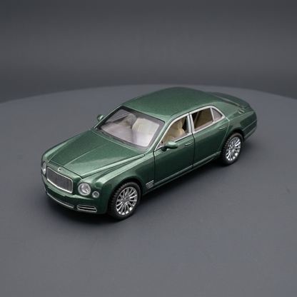 Green Die-Cast Model Car with Lights & Sound | Happy Gift