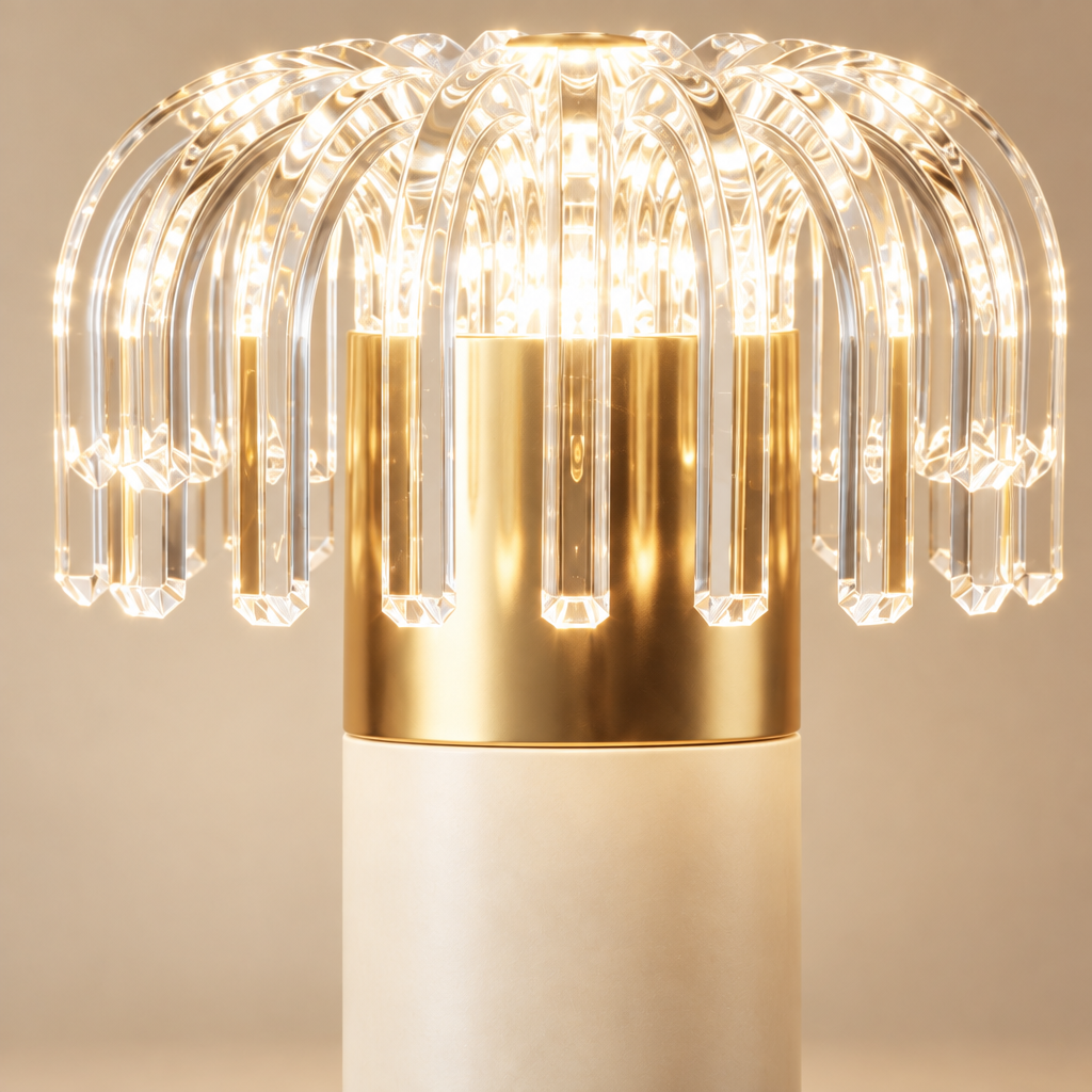 Glimmering Gift lamp shade detail