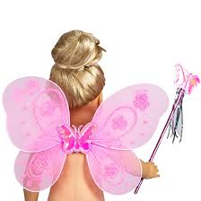 Princess Fairy Wings Costume Set for Kids