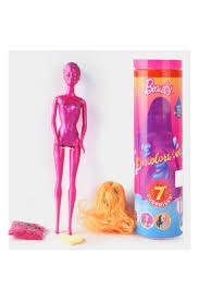 Color Reveal Surprise Doll Cylinder – 7 Surprises Mystery Fashion Doll Set with Color Change & Accessories