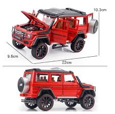 R/C 1:24 Die-Cast G-Class SUV RC Car – Heavy-Duty Toy Model with Vibration Absorbers, Lights & Smoke Effects