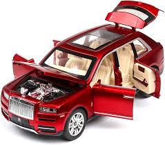 R/C Ultra-Luxury 1:24 Die-Cast Cullinan SUV RC Car – Premium Dual-Tone Toy Model with Lights, Sound & Exhaust Smoke