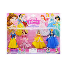 Royal Princess Action Figures 4-Piece Doll Set – Magical Adventures Collection