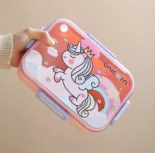 Magical Unicorn Kids Bento Lunch Box - Leakproof & BPA Free