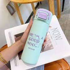 THE 'GOOD HOO-MOOD' BOTTLE - Pastel Insulated Flask