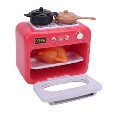 Kids Mini Pretend Play Kitchen Oven – Interactive Cooking Toy with Pots & Pans