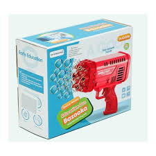36-Hole Bubble Gun Bazooka – Fun Outdoor Bubble Blaster for Kids