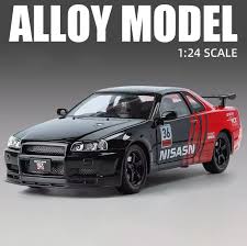 Nissan GTR R34 Skyline Alloy Die-Cast Model