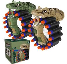 DINOSUA  R SHOOT  MENUAL  SOFT  BULLET  GUN  WITH 20  BULLET