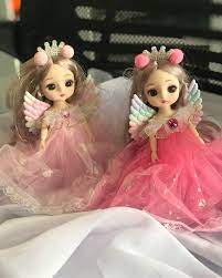 Pink Princess Fashion Doll with Tiara