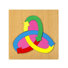 3D Infinity Arrow Knot – Premium Wooden Logic Puzzle & Brain Teaser for Cognitive Development