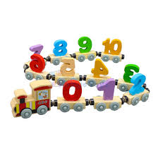 Digital Wooden Small Train
