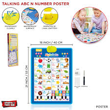 Interactive Talking Alphabet Poster