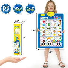 Interactive Talking Alphabet Poster