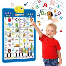 Interactive Talking Alphabet Poster