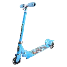 Kids' Blue Foldable Kick Scooter