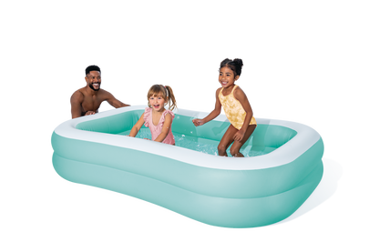 Intex Fun at the Beach Snapset Pool – 4ft x 10in Instant Setup Kiddie Pool