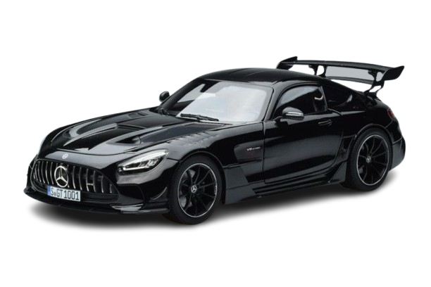 Mercedes-AMG GT Black Series 1:18 Die-Cast Model Car – Red & Black Variants