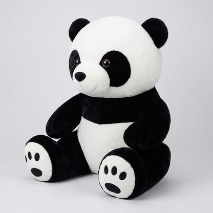 63 CM Panda Plush Soft Toy – Black & White Stuffed Bear | Happy Gift